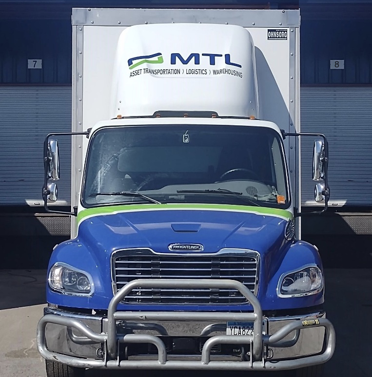 MTL Companies dock truck at a warehouse loading dock
